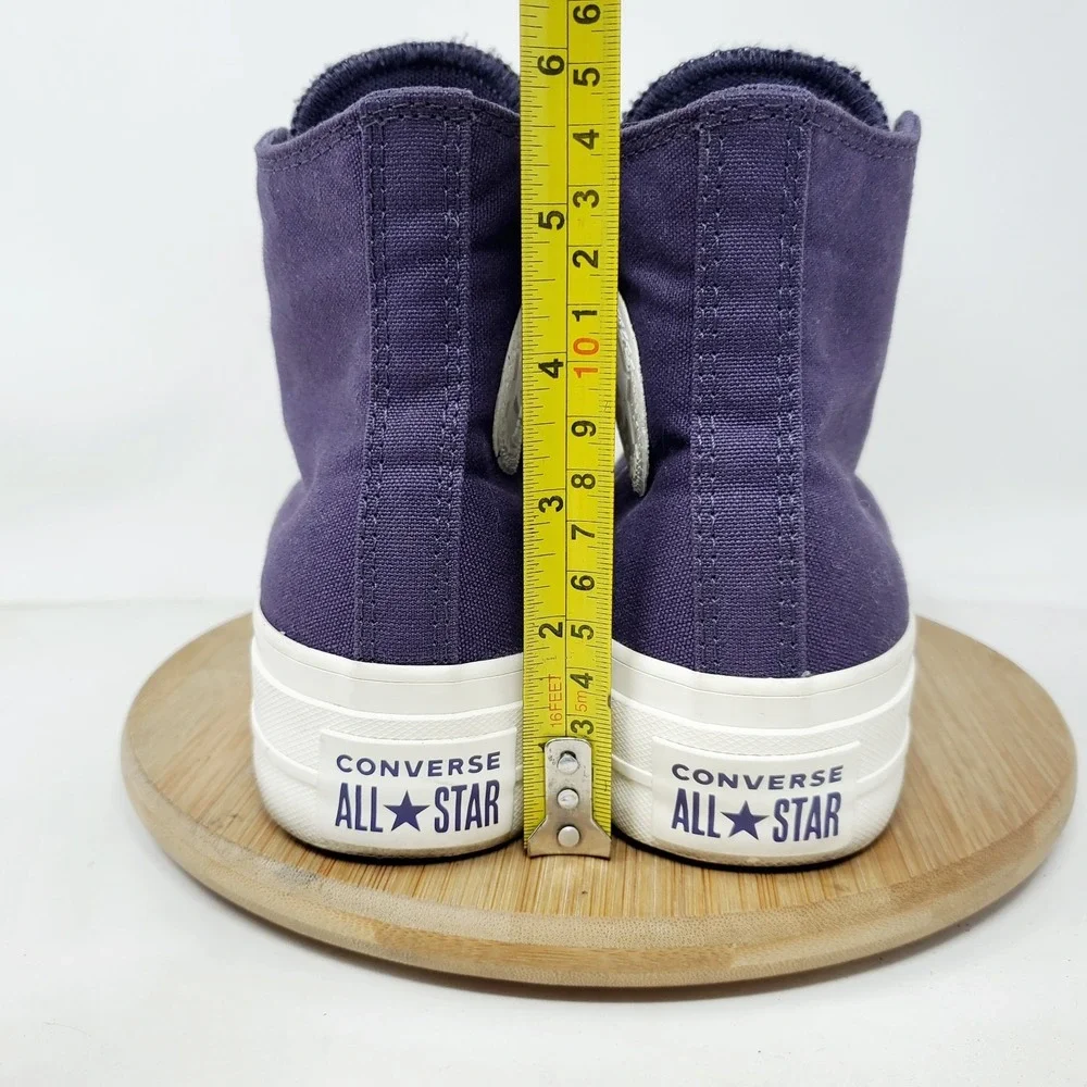 Converse‎ Chuck Taylor All Star Lift Shoes Womens 6.5 Purple Platform Sneaker